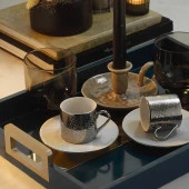 Kütahya Porselen Rüya 4 Parça 2 Kişilik Kahve Takımı 11451 - 1