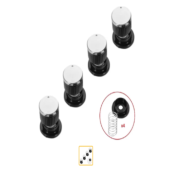 Kumtel KO-40 TSHDF Doğalgazlı Beyaz Cam Set Üstü Ocak - 4
