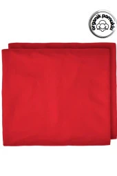 Lotusline Tek Kişilik 120*200 ( Ara Ölçü ) Lüks Pamuklu Lastikli Çarşaf Takımı Yastıklı - Kırmızı thumbnail 4