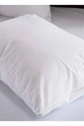 Lotusline Home Fermuarlı Yastık Iç Kılıfı 2 Li - Beyaz - 1