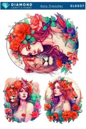 Diamond Craft Sulu Transfer 25x35cm SL037 - 1