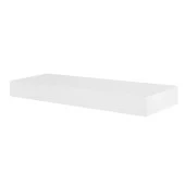 T.Concept Dekoratif, Dikdörtgen Duvar Raf Beyaz 40 x 24 x 4 Cm - 1