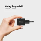 Ttec Süper Şarj Akım Korumalı PD/QC Pd Girişli 20W Şarj Başlığı İphone 15 Pro Max Şarj Başlığı Şarj - 5