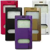 Samsung Galaxy J7 2016 J710 Pencereli Kapaklı Magnum Kılıf thumbnail 1