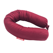 XPERMATE Fermuarlı Seyahat Yastığı Cırt Cırtlı Seyahat Boyun Yastığı Yolculuk Yastığı 110cm Bordo - 1