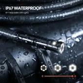 DEPSTECH 1080P Çift Lensli Endoskop Kamera, 5 Inc Ekran - 1.5m Kablo - 7.9mm - 3