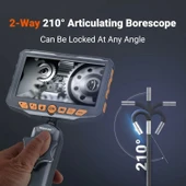 NIDAGE Muayene Kamerası, Eklemli Boroskop - 1.6 m Kablo - 2