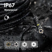 DEPSTECH Işıklı Çift Lensli Boroskop Endoskop Kamera - 5m Kablo - 7.9 mm - 4