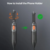 DEPSTECH 1080P Işıklı Üç Lensli Endoskop Kamera - 3m Kablo - 8mm - 4