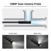 Teslong Çift Lens Probu, 15m Kablo - 8mm - MS450 Gözlem Kamerasıyla Uyumlu - 2