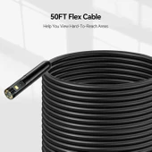 Teslong Çift Lens Probu, 15m Kablo - 8mm - MS450 Gözlem Kamerasıyla Uyumlu - 3