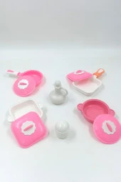 17 Parça Oyuncak Mutfak Seti Kaliteli ve Yerli Üretim - 3