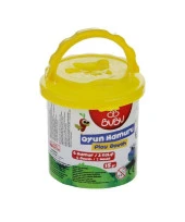Bu-Bu Kovalı Oyun Hamuru Seti 6 x 15 Gram Karışık Oyun Hamuru 2 Oyun Hamuru Kalıbı - 1