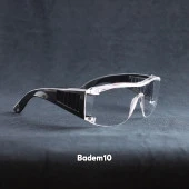 İş Güvenlik Gözlüğü Lazer UV Laboratuvar Laborant Koruyucu Kaynak Gözlüğü Toz Korumalı Gözlük Şeffaf thumbnail 5