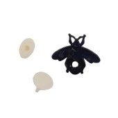 Angel Çanta Aksesuar Plastik Arılı Süs Light Gold Renk - 3