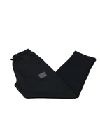 Erkek Siyah Büyük Beden Battal Boy Eşofman Altı Düz Paça - 1