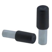 Raf Pimi Plastik Başlı Cam Tutucu Çivisi Mobilya Dolap Pimi Siyah (25 Adet) thumbnail 3