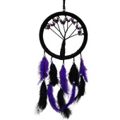 Mor İncili Hayat Ağacı Dream Catcher - 2