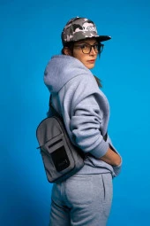 Endémique Studio Miniverse Grey Crossbag Çanta - 9
