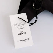 Endémique Studio The Pocket Full Black Bel Çantası - 4
