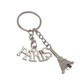 Angel Çanta Aksesuar Gümüş Renk Paris Eyfel Çanta Süsü Anahtarlık thumbnail 2