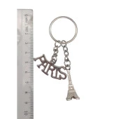 Angel Çanta Aksesuar Gümüş Renk Paris Eyfel Çanta Süsü Anahtarlık thumbnail 3