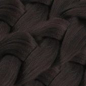 Afrika Örgüsü Ve Rasta İçin Sentetik Saç - Küllü Patlıcan Moru thumbnail 2