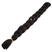 Afrika Örgüsü Ve Rasta İçin Sentetik Saç - Küllü Patlıcan Moru thumbnail 1