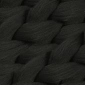 Afrika Örgüsü ve Rasta İçin Sentetik Saç - Siyah thumbnail 2