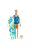 Barbie Ken Sörf Yapıyor HPT49 HPT50 Lisanslı Ürün thumbnail 3