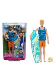 Barbie Ken Sörf Yapıyor HPT49 HPT50 Lisanslı Ürün thumbnail 1