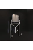 Decorev DC-4773 Banyo Mutfak Metal Üç Kancalı Havluluk Askı Krom Vidasız Pratik Montaj - 2