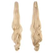 Tokalı Dalgalı At Kuyruğu - Kumral Beyaz Platin Röfleli thumbnail 1