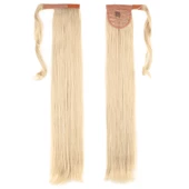 Bağlamalı Düz At Kuyruğu - Kumral Beyaz Platin Röfleli thumbnail 1