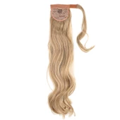 Bağlamalı Dalgalı At Kuyruğu - Karamel Platin Röfleli thumbnail 3