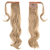 Bağlamalı Dalgalı At Kuyruğu - Karamel Platin Röfleli thumbnail 5