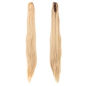 Tokalı Düz At Kuyruğu - Balköpüğü Beyaz Platin Röfleli thumbnail 1