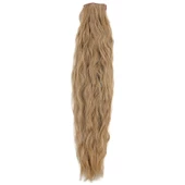 Fiber Sentetik Kabarık Dalgalı 8 Parça Çıt Çıt - Karamel Platin Röfleli thumbnail 1