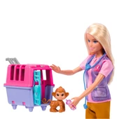 Barbie Veteriner Mini Oyun Seti HRG50 Lisanslı Ürün thumbnail 3