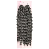 Nice Bulk Afro Su Dalgası Saç - Gri thumbnail 1