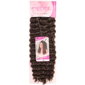 Nice Bulk Afro Su Dalgası Saç - Koyu Kahve - 2