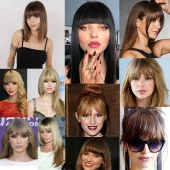 Fiber Sentetik Perçem - Koyu Kestane thumbnail 3