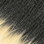 Brazilian Afro Dalgası Saç - Siyah / Platin Ombreli thumbnail 2