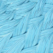 Simli Açık Mavi Örgülük Saç 100 Gr. thumbnail 2