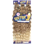 Sister Afro Dalgası Saç - Küllü Kumral / Platin Ombreli 12-613 thumbnail 2