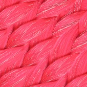 Simli Koyu Pembe Örgülük Saç 100 Gr. - 3