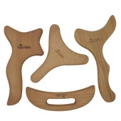 Ahşap Graston Madero Terapi ve Selülit 4lü Masaj Aleti Model 2 thumbnail 1