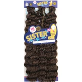 Sister Afro Dalgası Saç - Kumral 6 thumbnail 2