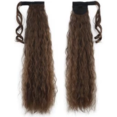 Bağlamalı Kabarık Dalgalı At Kuyruğu - Kumral thumbnail 1