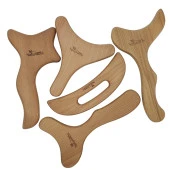 Ahşap Graston Madero Terapi ve Selülit 5li Masaj Aleti Model 1 thumbnail 1